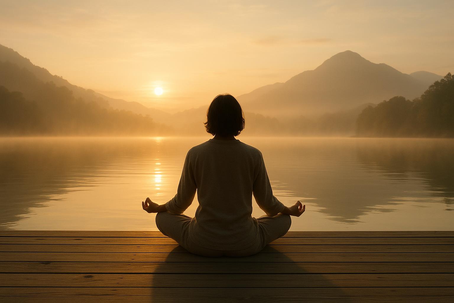 Meditation am See